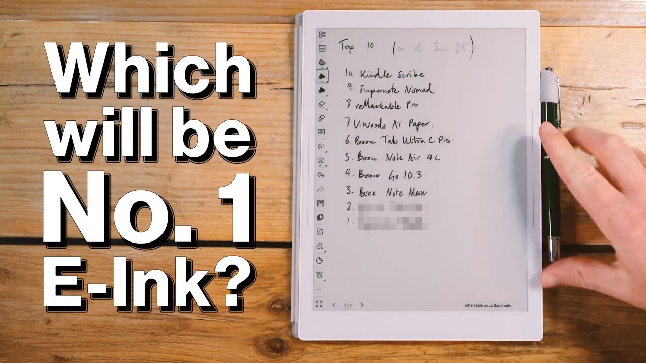 The Ten BEST E-Ink Tablets.