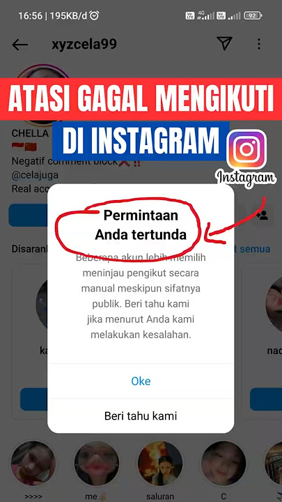 SOLVE PENDING FOLLOW REQUESTS ON INSTAGRAM #instagram