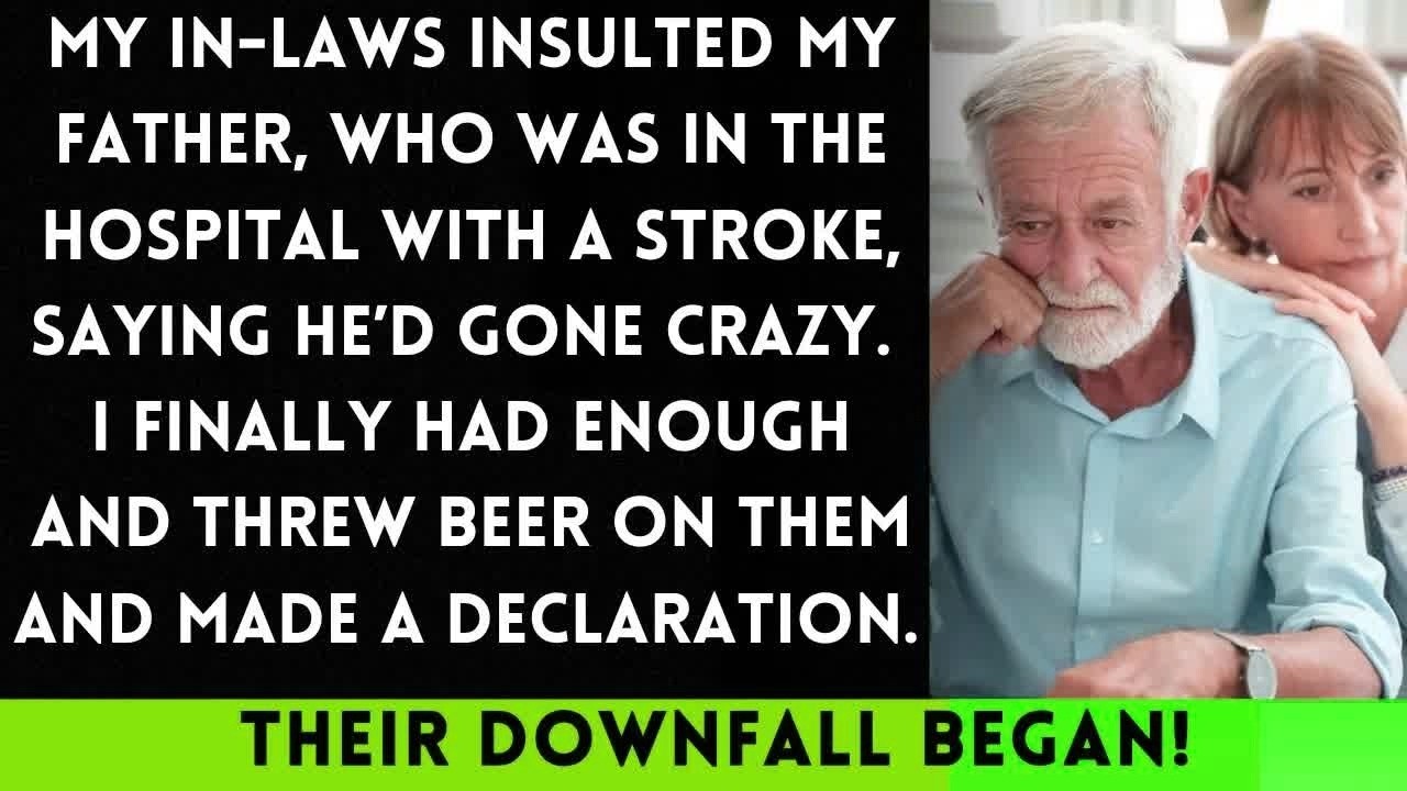 Ik stond daar met een glas lauw bier in mijn hand toen mijn schoonmoeder zei: "Het lijkt erop dat ze zo onverzorgd is opgevoed omdat ze geen moeder had." Mijn vader lag op dat moment in het...