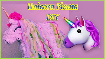 Unicorn 🦄 Pinata DIY | Making Unicorn pinata at home | Simple Easy DIY 🦄 Pinata |
