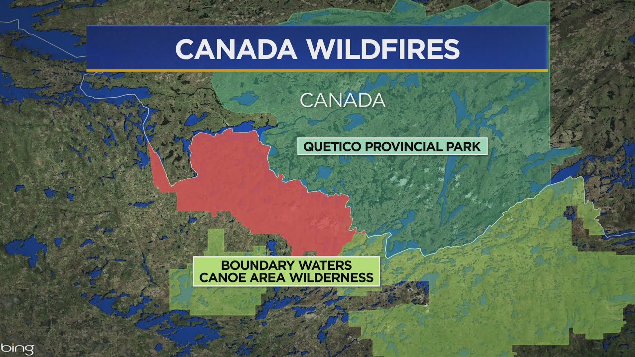 Some BWCA Campgrounds And Trails Close Amid Wildfires YouTube