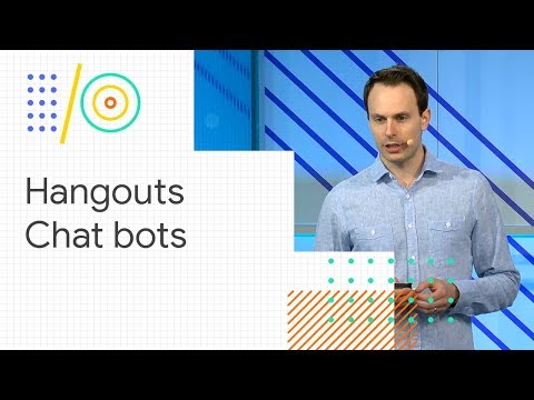 Video Transform the way you work with Hangouts Chat bots... - youtube