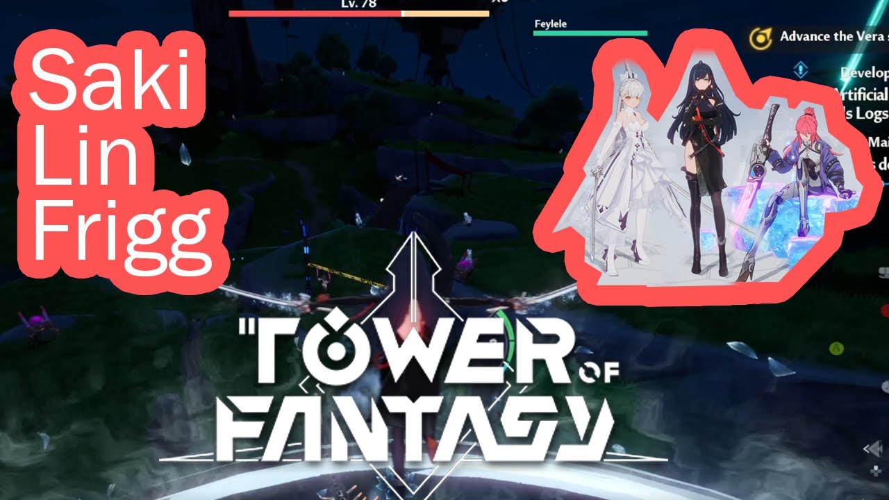 Tower of Fantasy Global Lin Saki Fuwa Frigg Team Solo Apophis