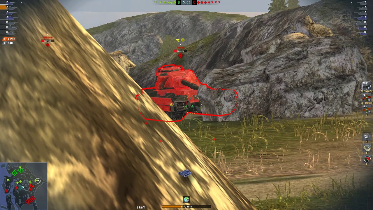 wotblitz WOT Blitz / FV4202 / 4 kills / 8 251 dmg