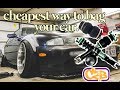 CHEAPEST WAY TO BAG YOUR CAR, C2B SUSPENSION pt.2