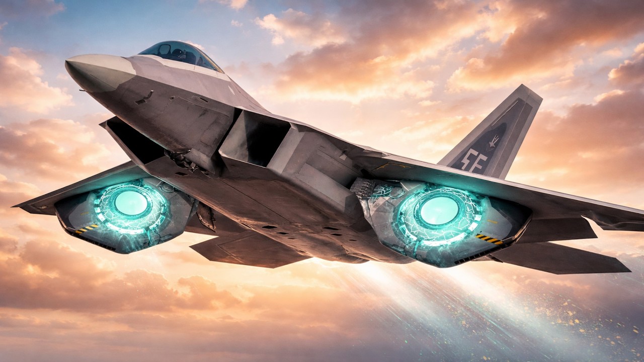 The New F-22 Raptor Can Defeat the Chinese J-20 in 1 Second