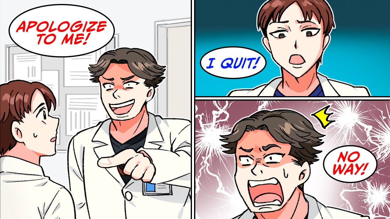 I was forced to handle complaints and was hospitalized due to overwork [Manga Dub]