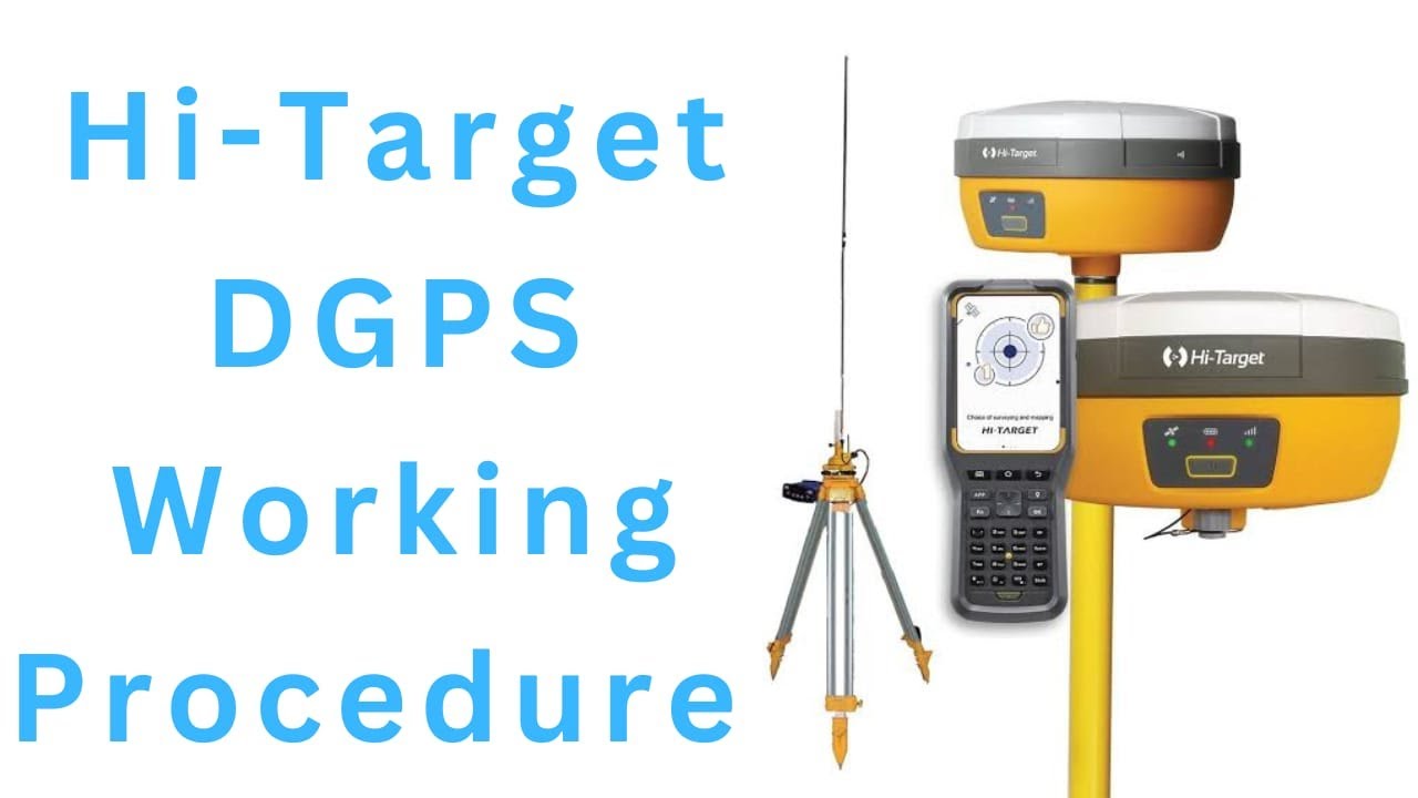 Hi-Target RTK & ihand30 I Hi Target Dgps I hi target v30 plus  I hi survey road application I 