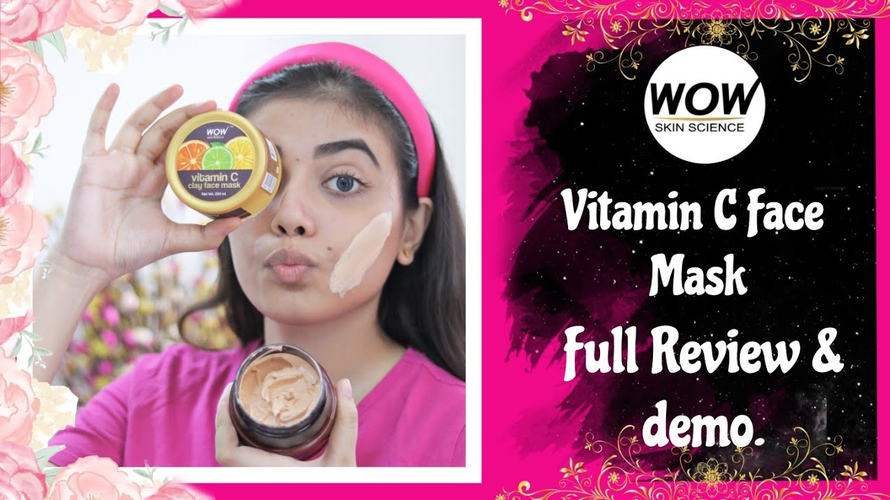WOW Skin Science Vitamin C face mask | Full review & demo | Official Heena Vahid.