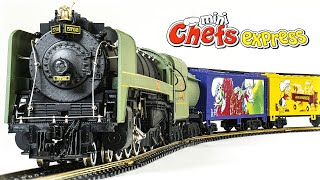 Vintage HOScale President's Choice Mini Chefs Express Hudson 464 Class Model Train Set Unboxing