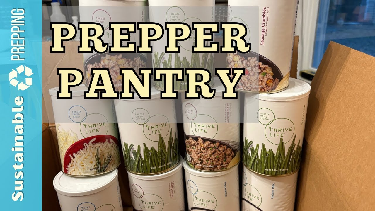 FINAL Thrive Life Haul EVER! | Stocking My Prepper Pantry