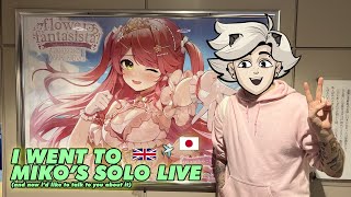 I went to Sakura Miko's 1st Sololive! 【#咲き誇るみこち】