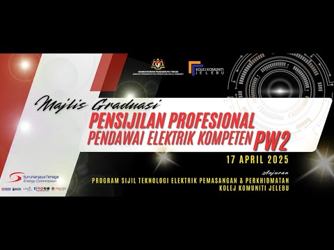 Tayangan Video ; Majlis Graduasi Pendawai Kompeten Kolej Komuniti Jelebu