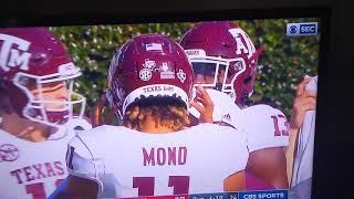 Daniel Wright Pick 6 Alabama Vs #13 Texas A&M
