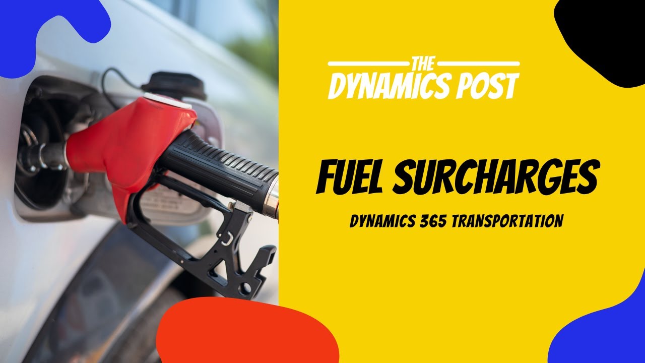 Transportation Management Fuel Surcharges and Accessorial Charges YouTube