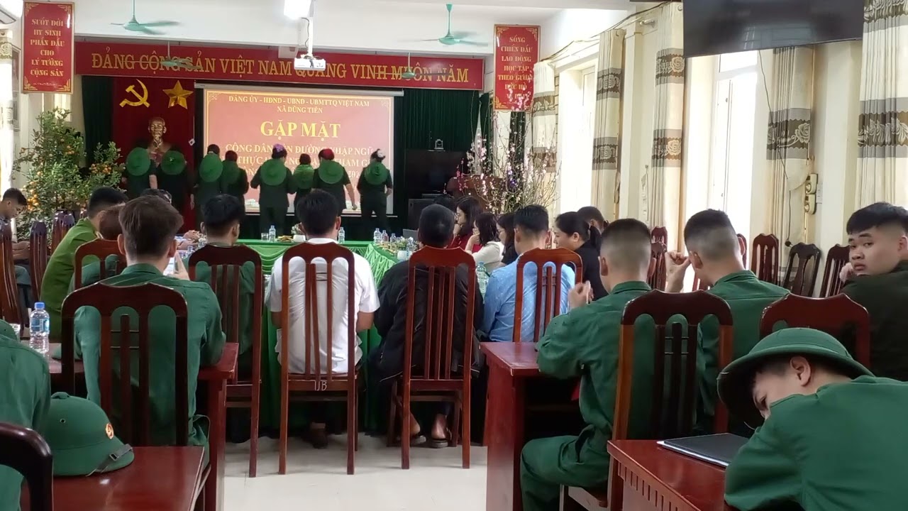 Lễ ra quân tại UBND xã Dũng Tiến năm 2026