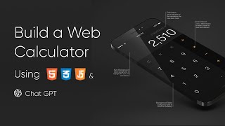 🔴 Build a Calculator using ChatGPT and HTML, CSS, JS  - in Tamil