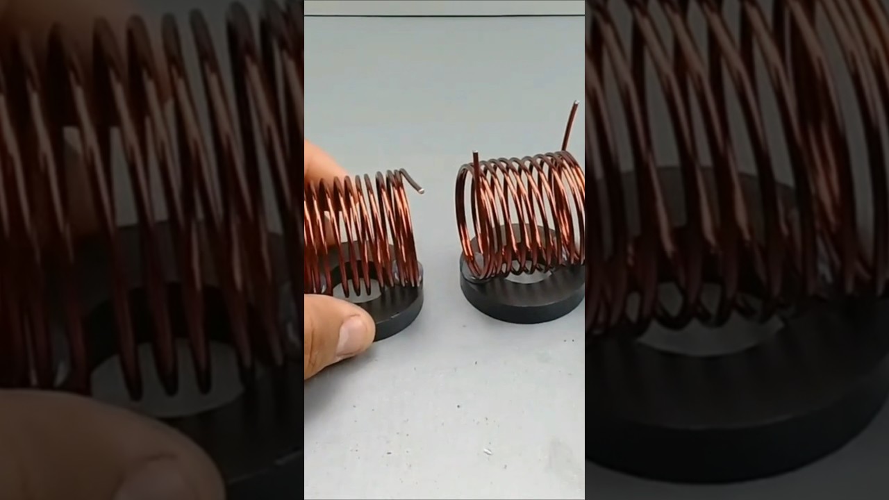 как сделать генератор свободной энергии 220 В с помощью инструментов из магнита и медной проволок...