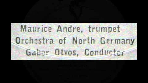Bach / Maurice Andre, 1960s: Aria di Postiglione -...