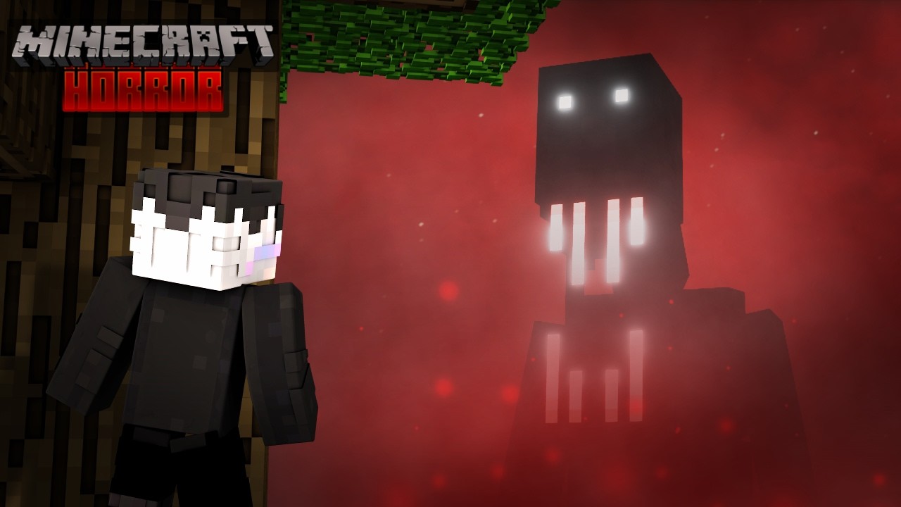 Gruselige Monster jagen uns in Minecraft