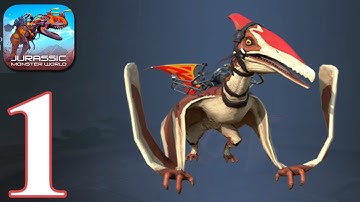 Jurassic Monster World 3D FPS - Gameplay Walkthrough Episode 1 (iOS, Android)