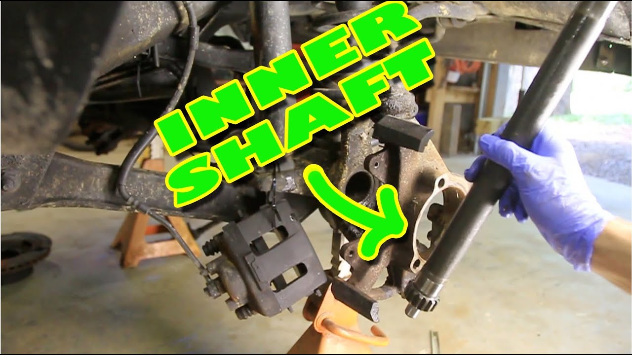 XJ Inner Shaft Removal YouTube