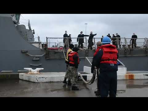USS Winston S Churchill Returns Home After Nine Month Deployment