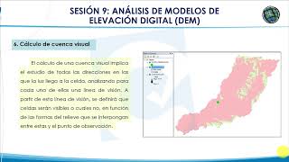 DETERMINAR Y CALCULAR LA CUENCA VISUAL EN ARCGIS