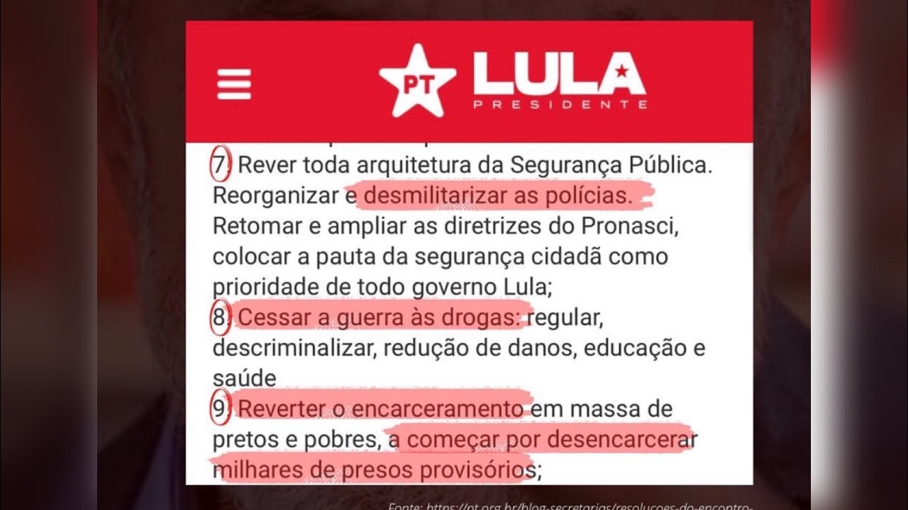 O plano que Lula revelou