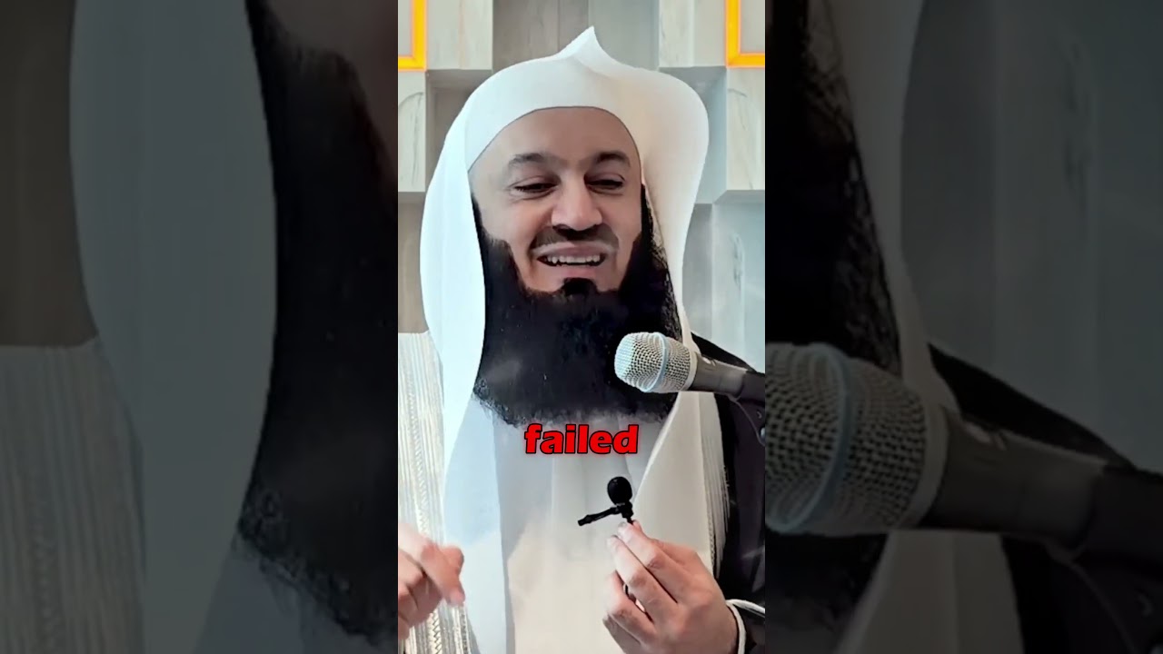 That is when you succeed ✅💯 | mufti menk 