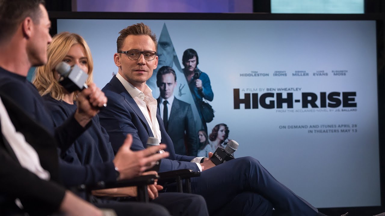 Tom Hiddleston, Sienna Miller, Luke Evans and Ben Wheatley of High-Rise on AOL - April 20, 2016