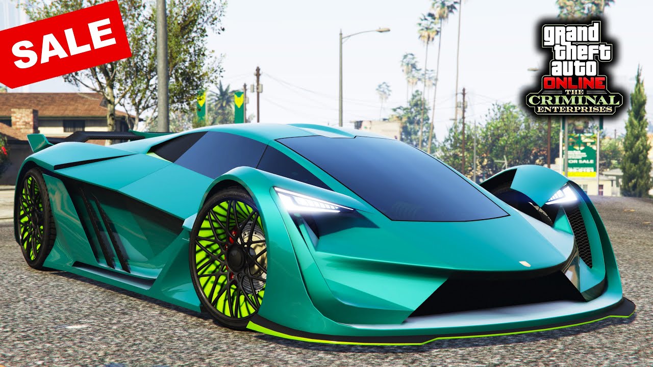 Car From the Future is in GTA 5 Online Tezeract is on SALE Tezeract
