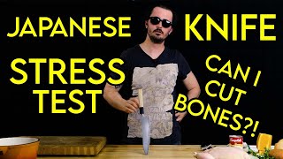 Are Japanese knives delicate? Lets find out?!