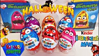 KOLOUR Monster MAXI Kinder Surprise Eggs 2018 HALLOWEEN