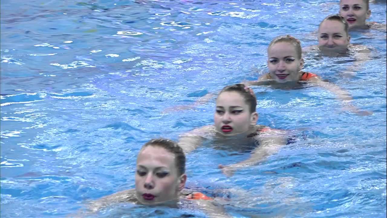 Team Technical Routine - Belarus - ECC Synchro 2015 | Synchroonzwemmen