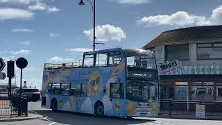 Stagecoach Sunny the Seasider Enviro 400H 12034 Bus Route 2 South View Via Quee