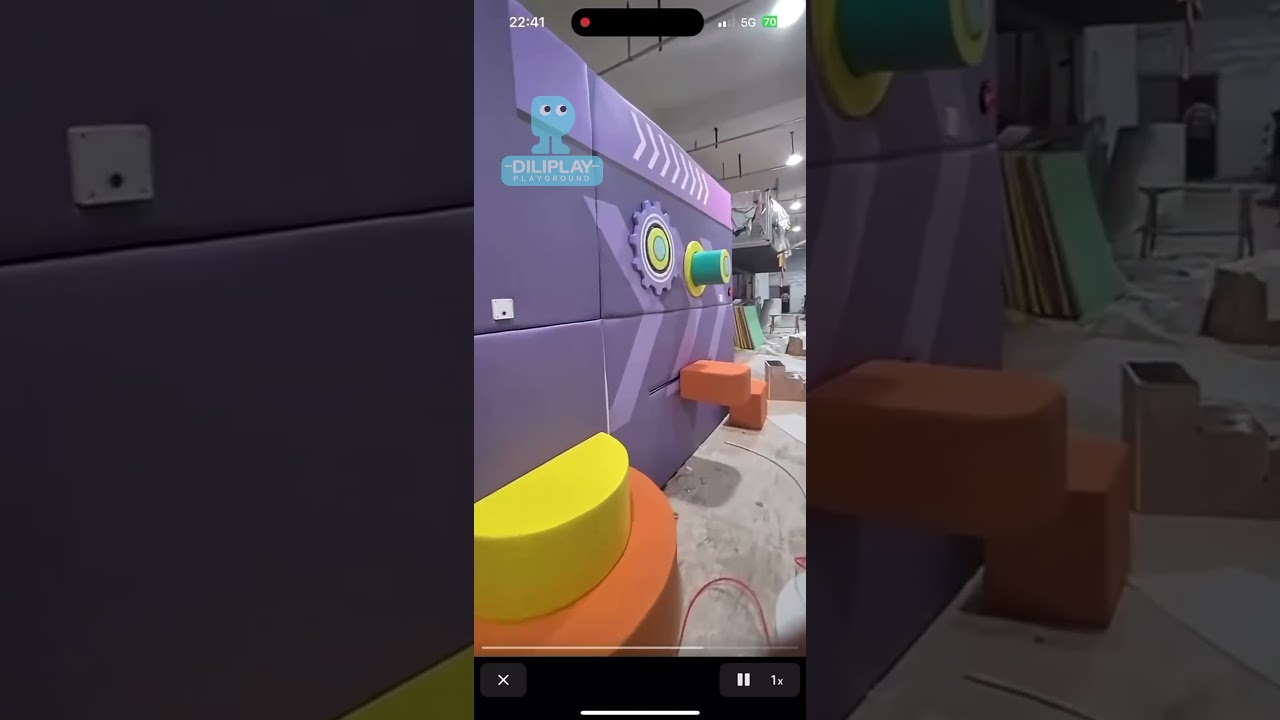 Super Challenge Wall: Elevate the Fun in Your Indoor Playground!  