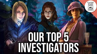 Our Top 5 Investigators 2024 (Arkham Horror: The Card Game)