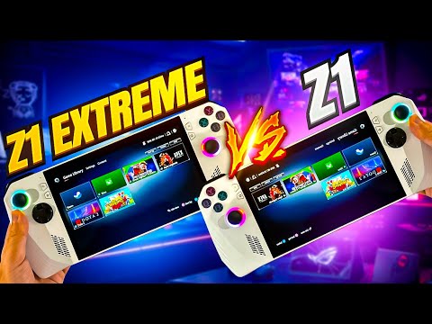 ROG Ally Z1 vs Z1 Extreme Performance & Features Compared