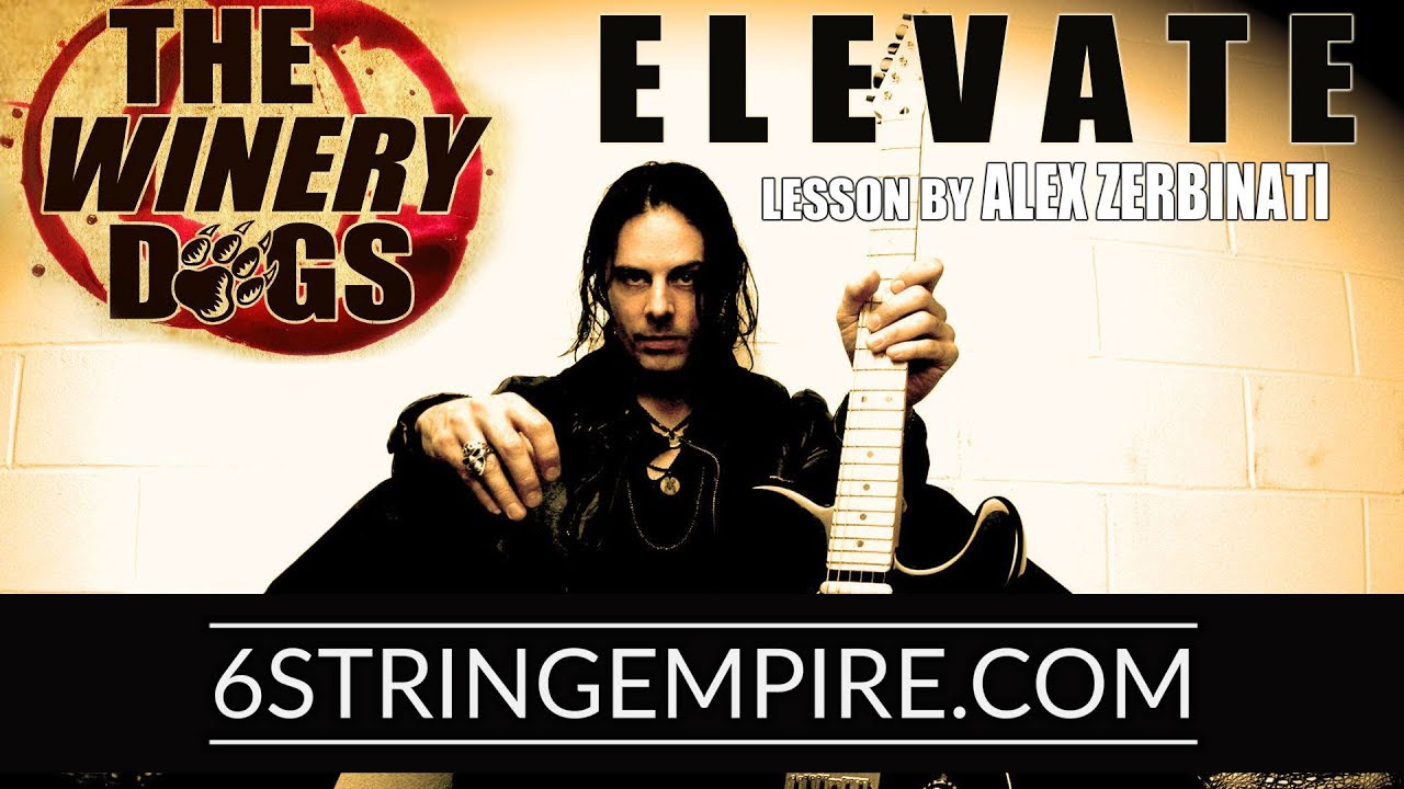 THE WINERY DOGS (KOTZEN) How to Play ELEVATE Intro/Riff YouTube