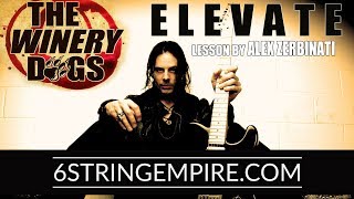 THE WINERY DOGS (KOTZEN) How to Play ELEVATE Intro/Riff