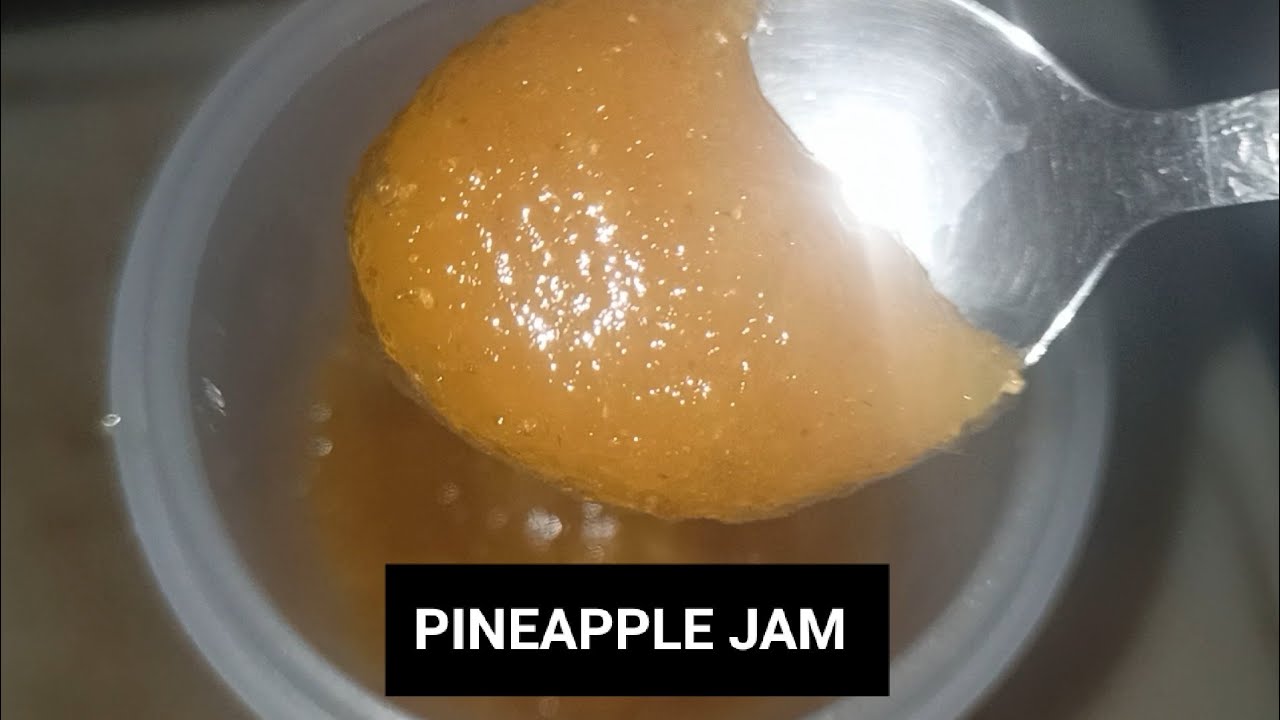 Only Jam 3 Ingredients only | pineapple jam | Easy to Make| children's special ...