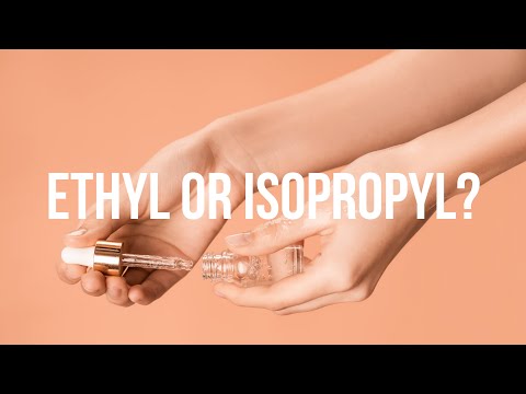 Video: Verschil Tussen Isopropyl En Ontsmettingsalcohol