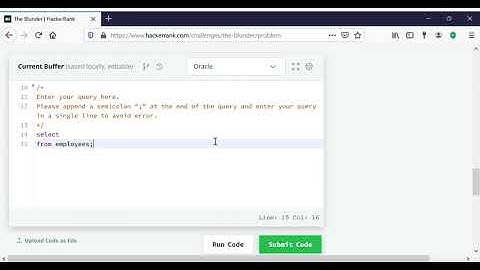 The Blunder   HackerRank SQL