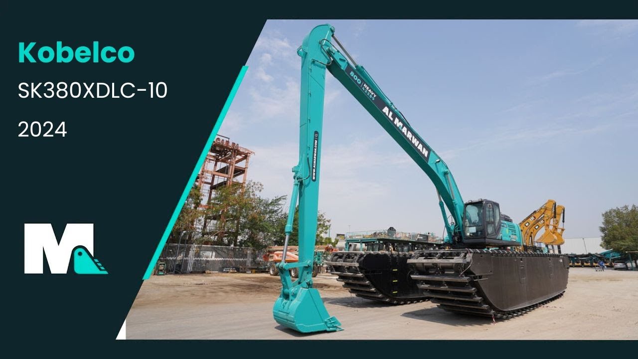 Kobelco SK380XDLC-10 Amphibious Long Boom Excavator
