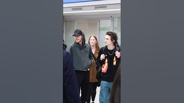 Austin Butler Arriving in Korea with Timothee Chalamet for Dune Part Two Premiere #austinbutler