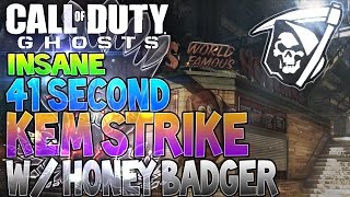 CoD Ghosts: INSANE 40 SECOND K.E.M Strike on Strikezone(Call of Duty Gameplay) Net Worth