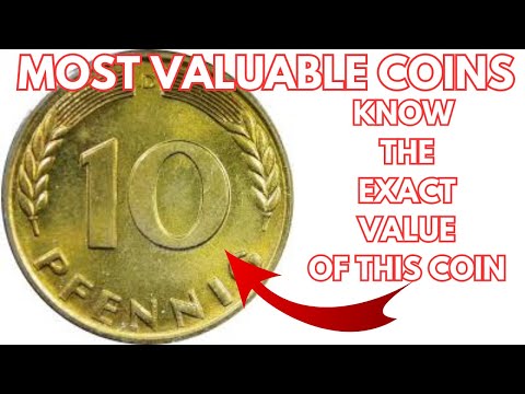 World's Rarest 10 Pfennig 1950 with D-Mintmark – Worth Millions