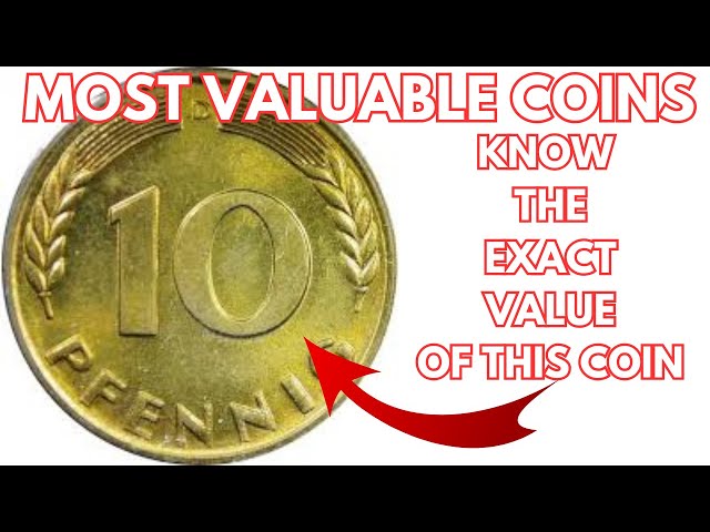 World's Rarest 10 Pfennig 1950 with D-Mintmark – Worth Millions