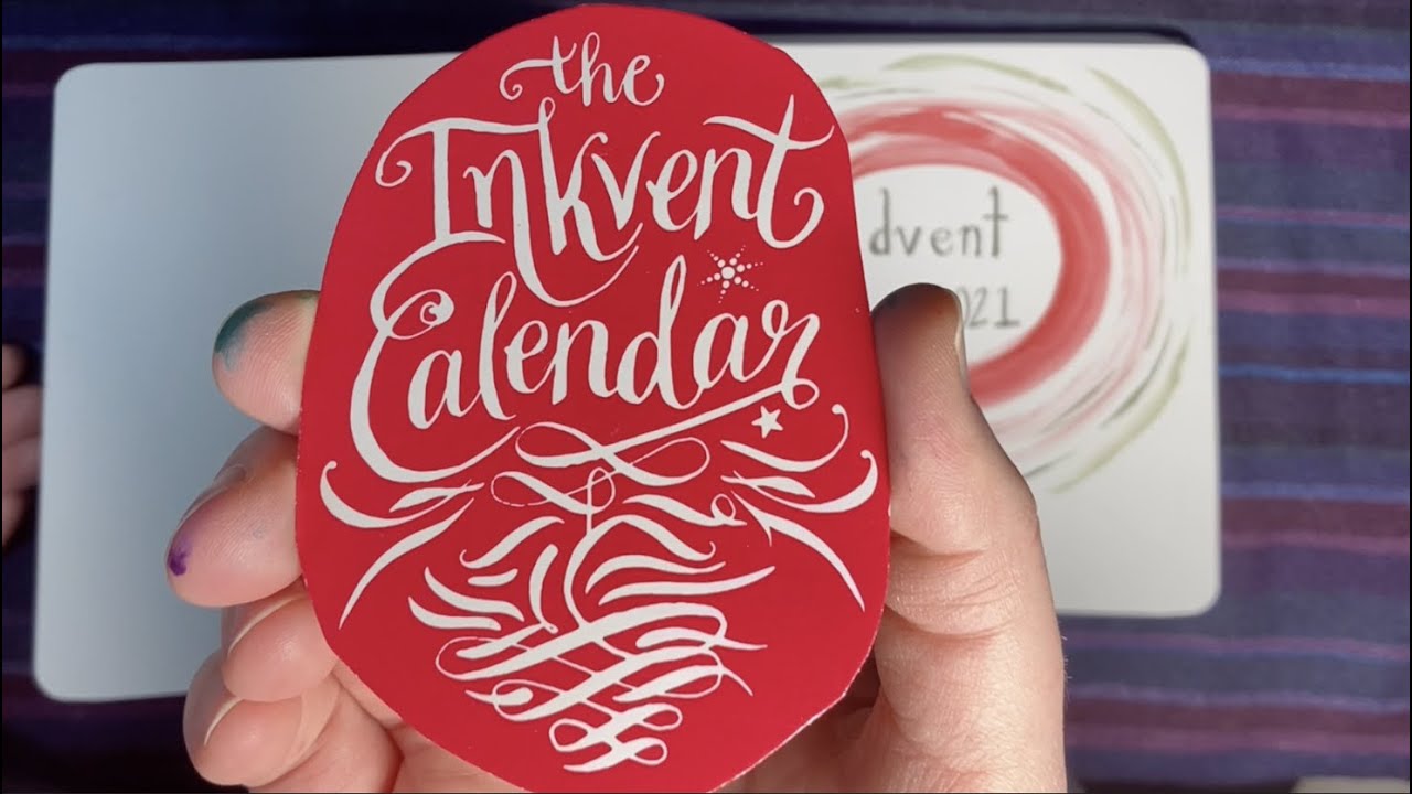 Diamine Inkvent Calendar 2021 Review YouTube